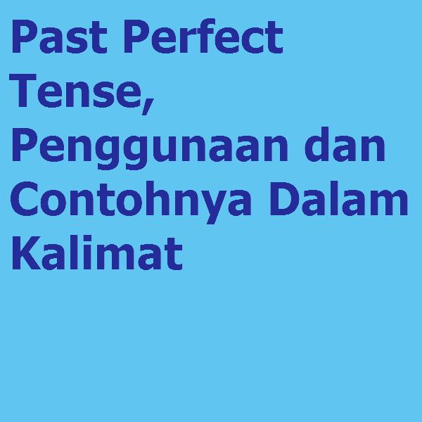 Past Perfect Tense Penggunaan Dan Contohnya Dalam Kalimat Grammar